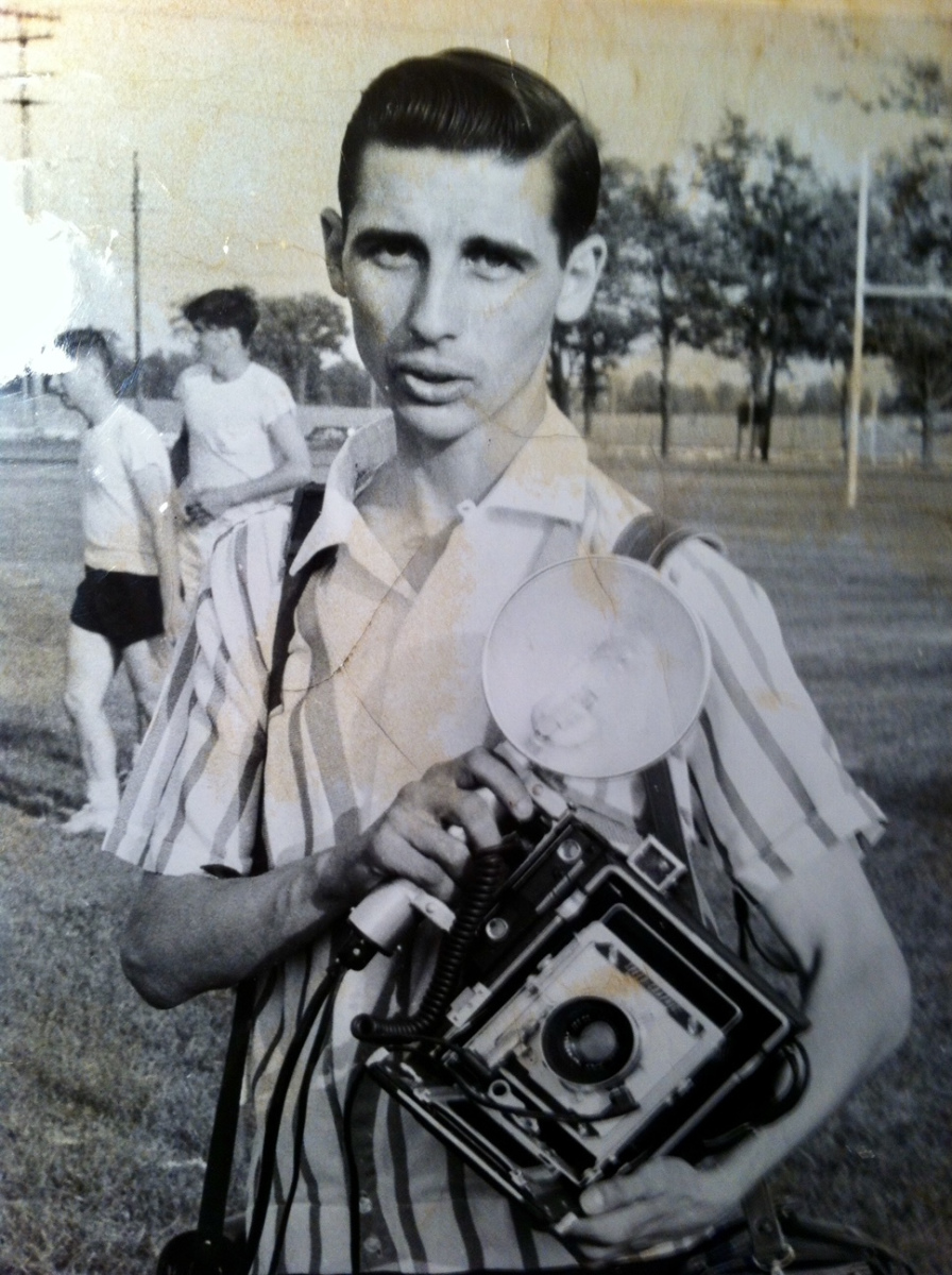 Assigned to photograph an Air Cadet Camp on TD. Of note, the Speed Graphic; no other camera was available in Photo Trade in those days for ordinary work.The strobe is a Multiblitz.  RCAF Station Centralia c. 1960s. Photo courtesy Roland Reeves. Assigned to photograph an Air Cadet Camp on TD. Of note, the Speed Graphic; no other camera was available in Photo Trade in those days for ordinary work.The strobe is a Multiblitz.  RCAF Station Centralia c. 1960s. Photo courtesy Roland Reeves.