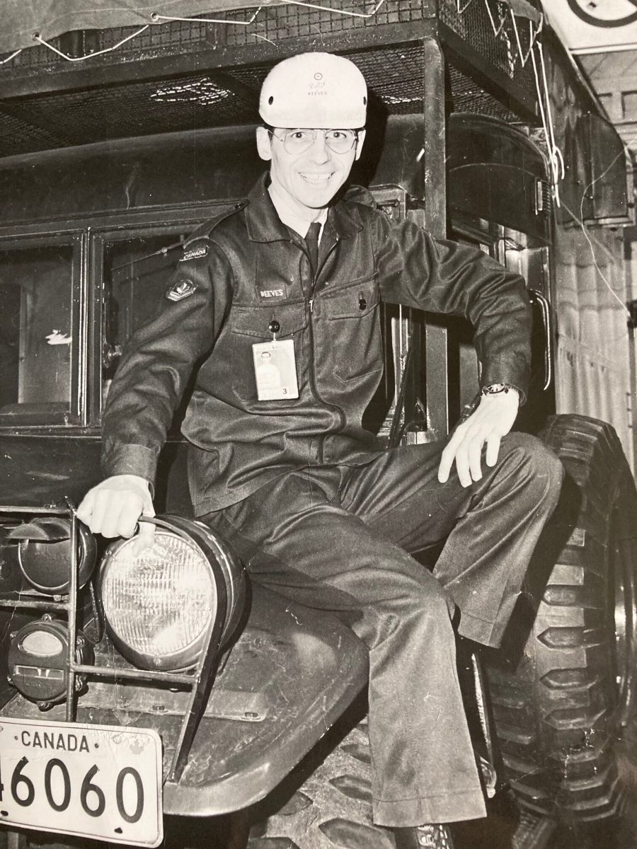Roland Reeves posing alongside a Photo Lab processing van 433e ETAC (mobile lab). A similar van was attached for Recce photo interpretation by Intelligence personnel. Photo courtesy Roland Reeves. Roland Reeves posing alongside a Photo Lab processing van 433e ETAC (mobile lab). A similar van was attached for Recce photo interpretation by Intelligence personnel. Photo courtesy Roland Reeves.